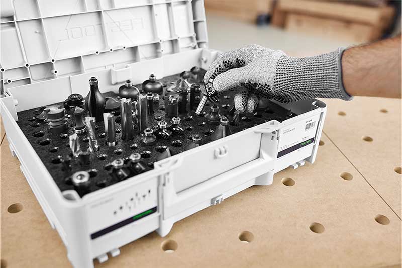 Maşină de frezat în Systainer