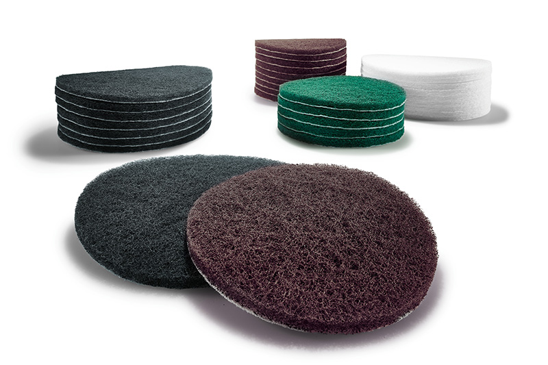 Componenţa diferitelor capete de pâslă pentru şlefuire