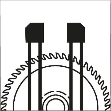 Formele dinţilor - Dinte plat cu faţetă alternantă